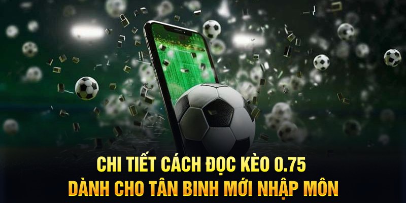 Kèo Chấp 0.75 - Tỷ Lệ Cược Với Sức Hút Mạnh Mẽ Trong Bóng Đá 6 Chi tiết cách đọc kèo 0.75 dành cho tân binh mới nhập môn